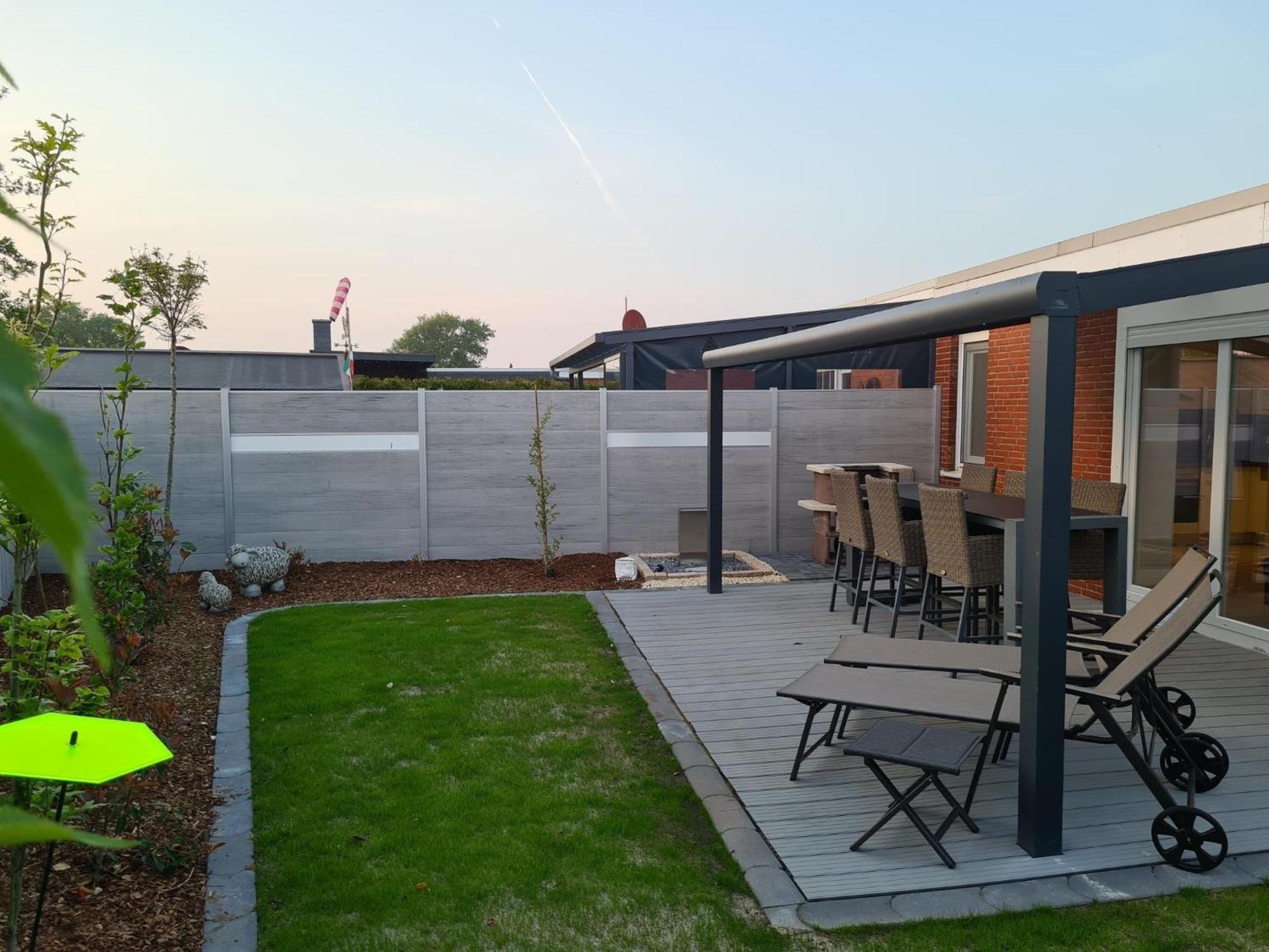 Ferienhaus-Hornhecht Dornumersiel Esterno foto